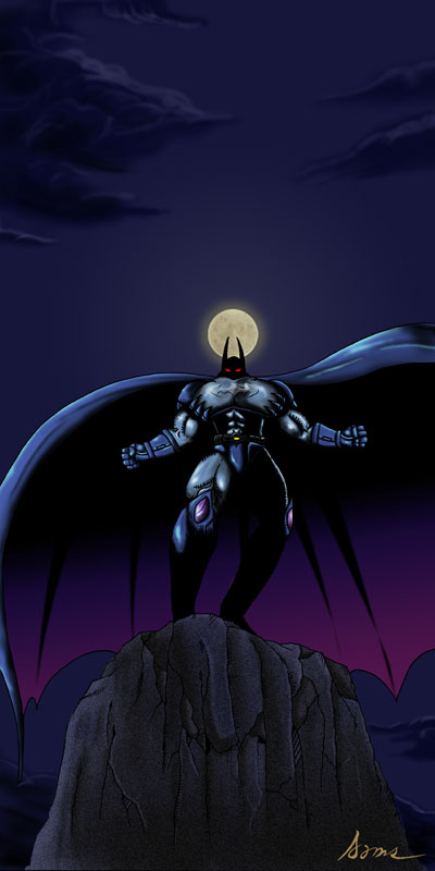 歸來的黑夜使者（檔名：蝙蝠俠-OK）：這是一位蜥蜴同好的網站邀稿；主題是蝙蝠俠，被小丑、企鵝先生、貓女聯手重創的蝙蝠俠，藉由高