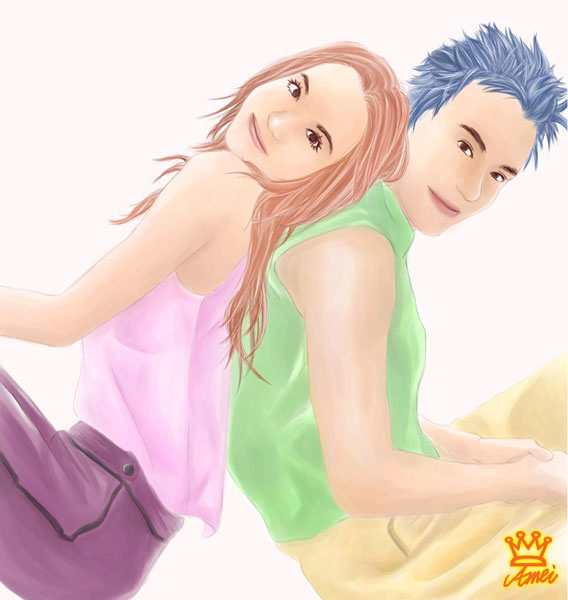 畫冊用練習圖之一^^