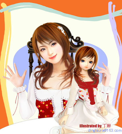 SD互換：“下妻物語”的深田恭子~~喜歡把自己打扮成SD娃娃= =|||