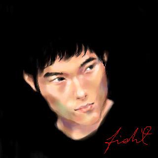 單眼皮男孩繪圖工具：PaintBBS