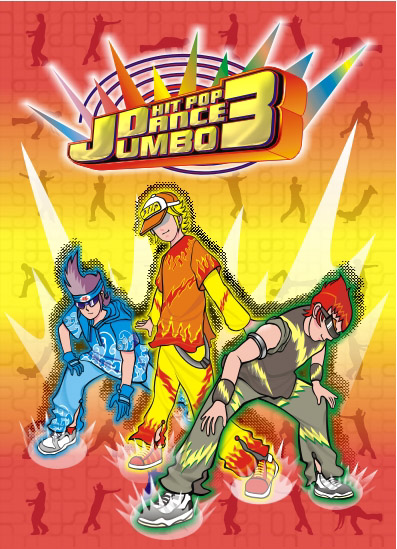 jumbo dance 3：game poster design