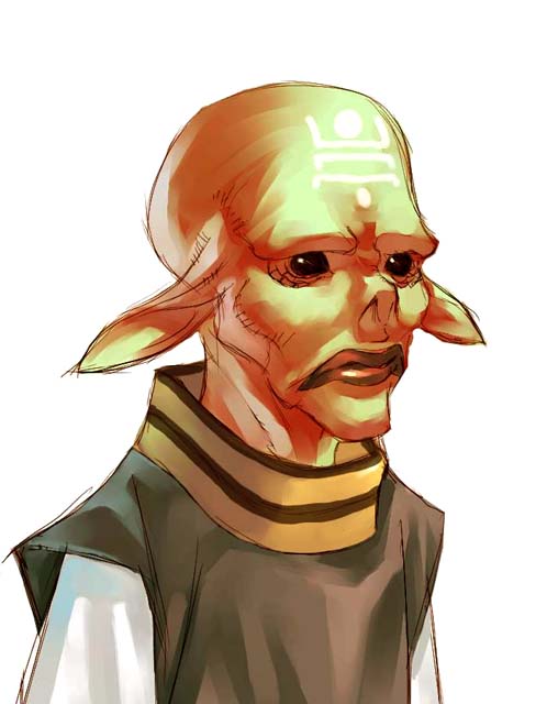 妖精長老作畫工具：painter：練習比較厚塗方式的上色方法.........
