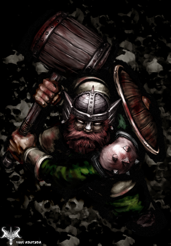  Dwarf ：我喜歡矮人...更喜歡大槌子...