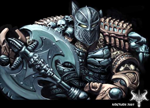 Spawn the Black Knight：戴面具和沒戴兩個版本~