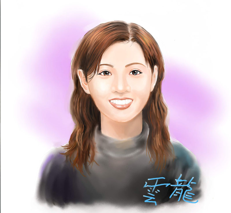少女 ：這是我的第三張電圖，第一次投稿小哈，請多指教。