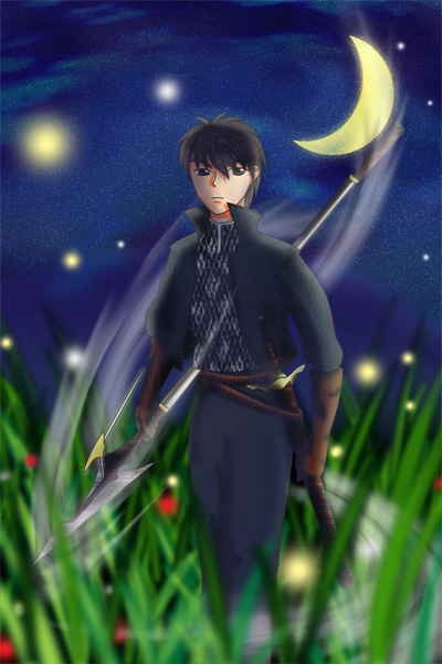 月夜騎士         ：月光下的沉默騎士,這是我原創小說的主角...